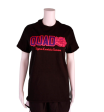 Sigma Lambda Gamma Word Tee with Rose Fashion