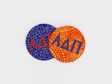 Alpha Delta Pi Game Day Embroidered Button Cheap