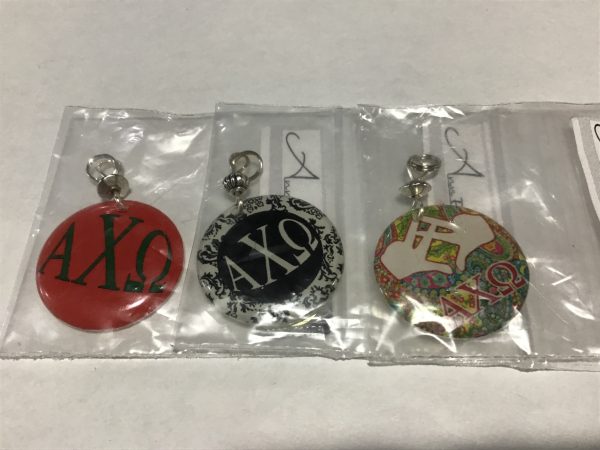 Alpha Chi Omega Sorority Greek Letter Charm Hot on Sale