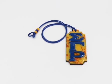 Sigma Gamma Rho Domed Paddle Tiki For Discount