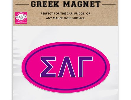 Sigma Lambda Gamma Sorority Car Magnet - 2 Pack on Sale