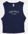 Alpha Delta Pi Classic Crop Tank Fashion