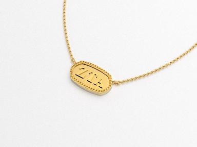 Zeta Tau Alpha Athena Necklace Hot on Sale