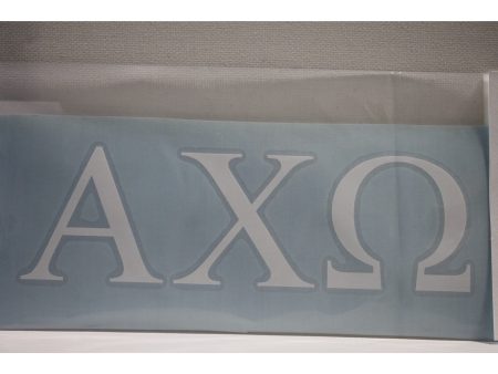 Alpha Chi Omega Vinyl Decal Cheap