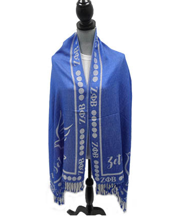 Zeta Phi Beta Pashmina Scarf Online Hot Sale