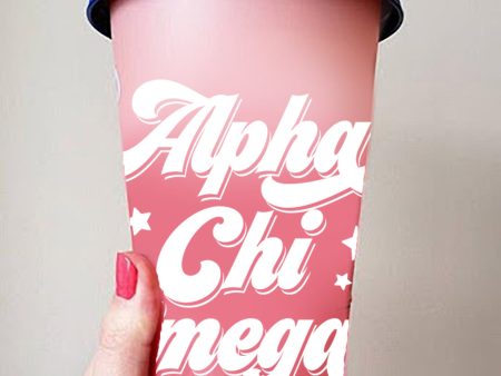 Alpha Chi Omega Color Changing Cups Cheap