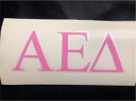 Alpha Epsilon Delta Vinyl Decal on Sale