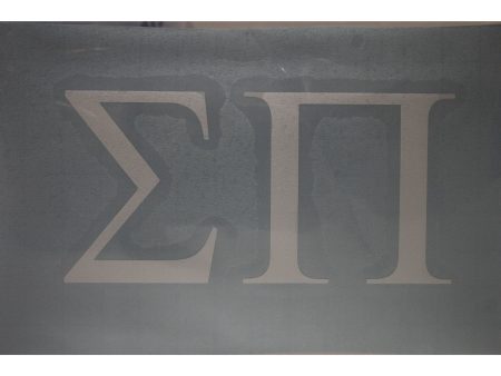 Sigma Pi Vinyl Decal Fashion