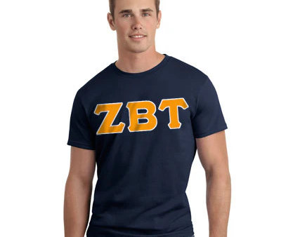 Zeta Beta Tau Greek Letter Tee Fashion