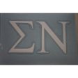 Sigma Nu Vinyl Decal Online Sale